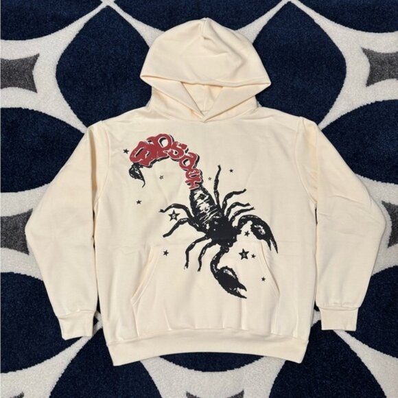 注目■SP5DER■X MARIAH THE SCIENTIST コラボ SCORPION HOODIE Available in store at noon! Ds Exclusive Sp5der x Mariah The